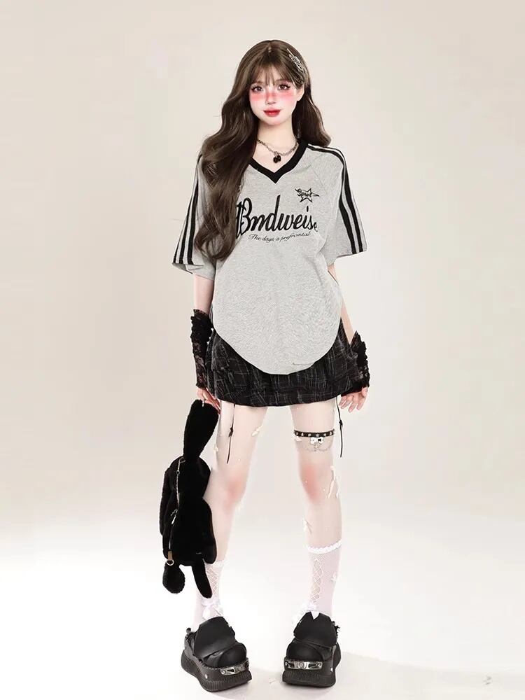 大好評 好感度UP 海外トレンド カジュアル 全3色 半袖 Tシャツ ＜F-11107＞