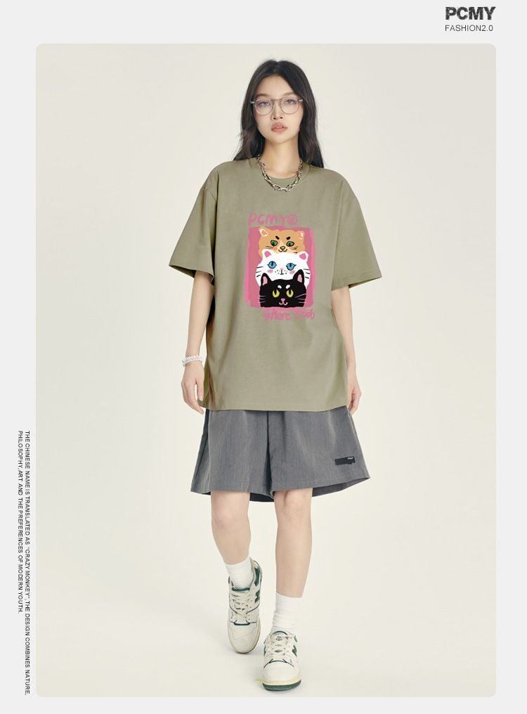 大好評 海外トレンド 定番シンプル 好感度UP カジュアル 全3色 半袖 Tシャツ ＜F-11283＞