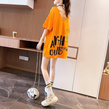 大人可愛い エレガント 絶対欲しい 大好評 好感度UP カジュアル 全4色 Tシャツ＜F-11661＞