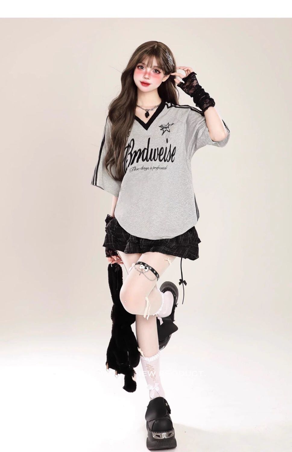 大好評 好感度UP 海外トレンド カジュアル 全3色 半袖 Tシャツ ＜F-11107＞