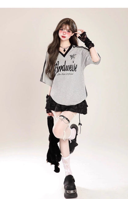 大好評 好感度UP 海外トレンド カジュアル 全3色 半袖 Tシャツ ＜F-11107＞