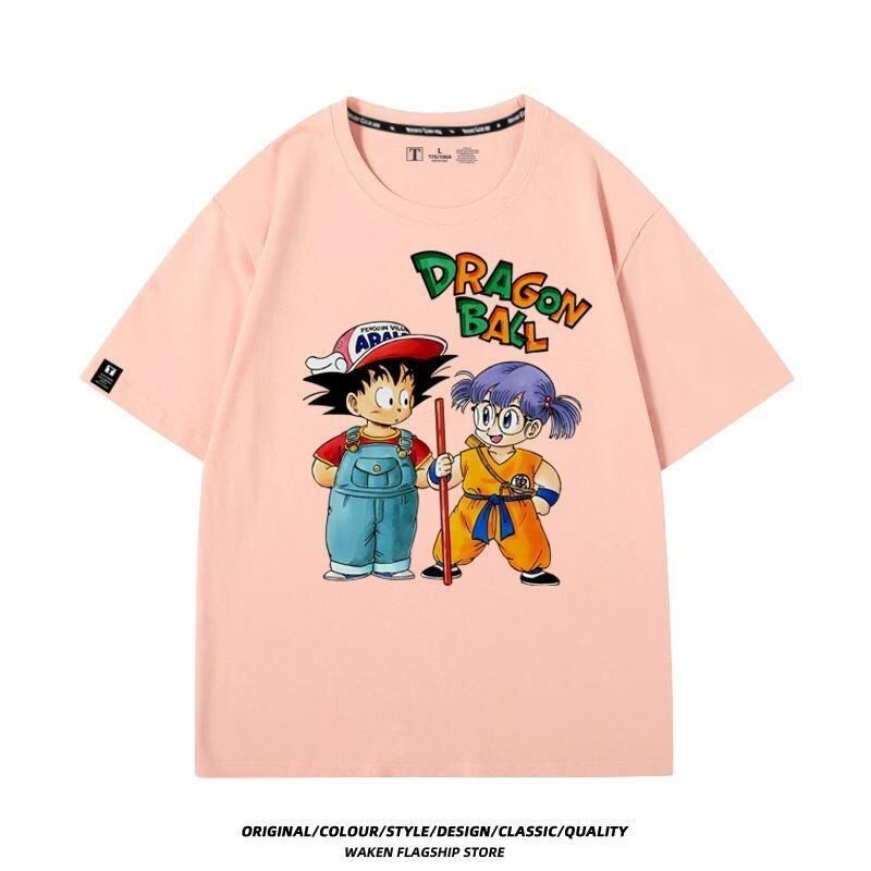 【人気商品再入荷】主役級 カジュアル スタイルアップ効果抜群 キュート ルーズ プリント全6色 半袖TシャツF-11081