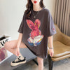 超人気 着心地抜群 オシャレ度満点 プリント全4色 Tシャツ カットソー＜F-8636＞