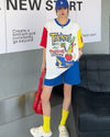 【半額！期間限定！！】カジュアル ルーズ キュート Tシャツ<F-6611>