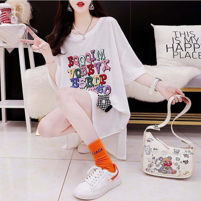 カジュアル   オシャレ度満点 Tシャツ カットソー＜F-3515＞
