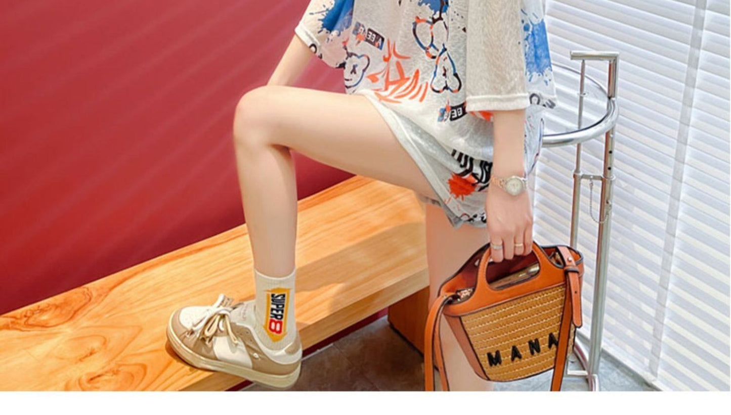 おすすめ ラウンドネック ファッション 半袖 Tシャツ ＜F-8639＞