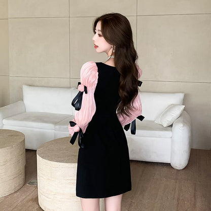 高級感 着回し力抜群 美人度アップ エレガント 上品 ワンピース<F-11890>