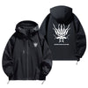 カジュアル フード付き 撥水加工 男女兼用 マウンテンパーカー F-13704