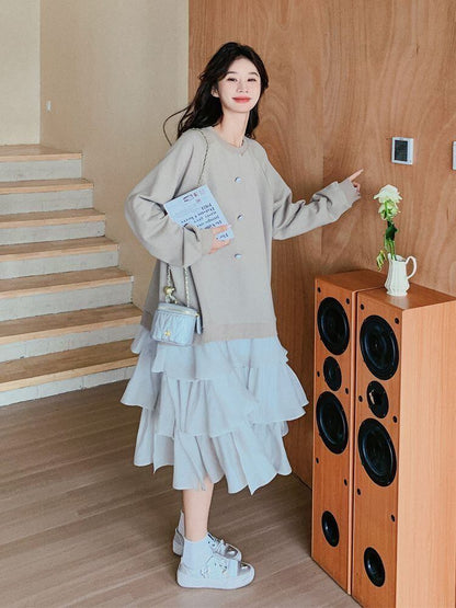 好感度UP  美人度アップ  プラスベルベット ニット ワンピース F-13020
