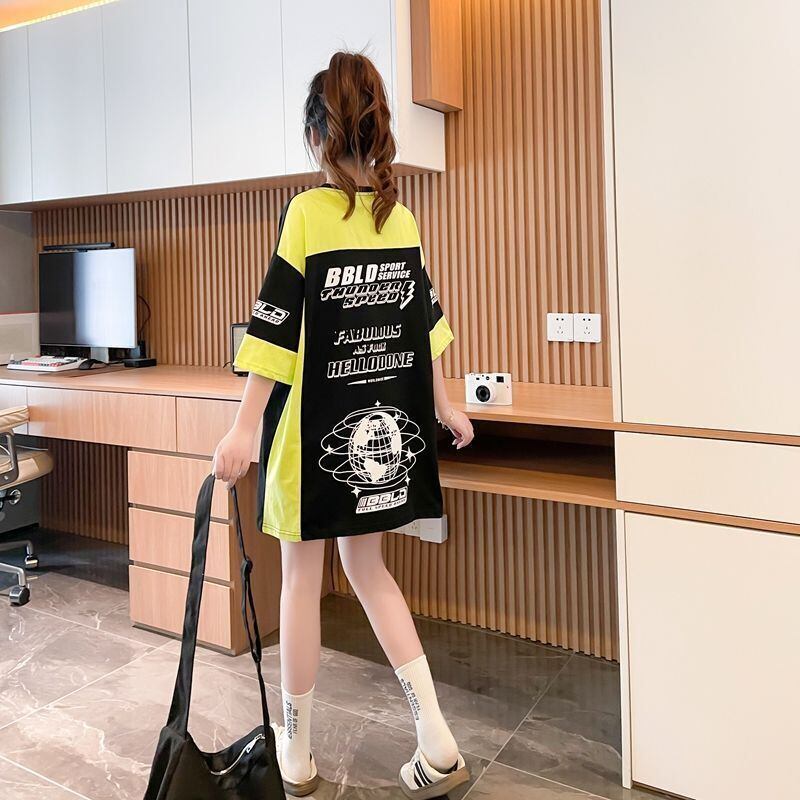 おすすめ 早い者勝ち 絶対流行 カジュアル 2色選択 Tシャツ<F-11582>