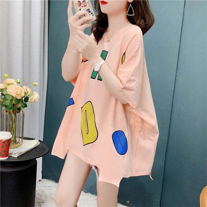 好感度満載   美感いっぱい Tシャツ カットソー＜F-3627＞