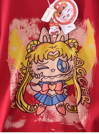 今季も大流行 ゆったり 刺?ロゴ ユニセックス 全3色 半袖 Tシャツ <F-4852>