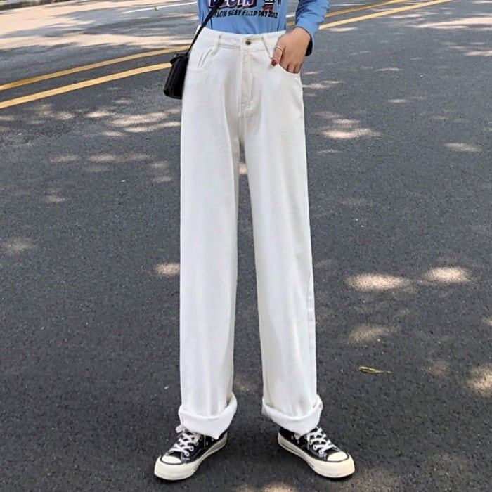 2022S/S 2色 セミワイドチノパンツ ＊F-342