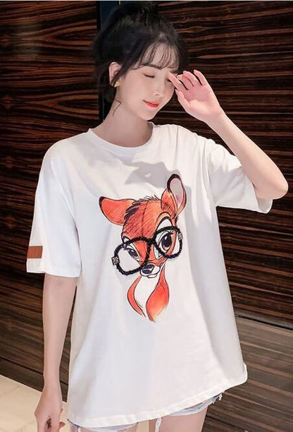 売り切れ必至 アクティブも綺麗も叶う 上品 プリント 全3色 半袖 Tシャツ F-8990