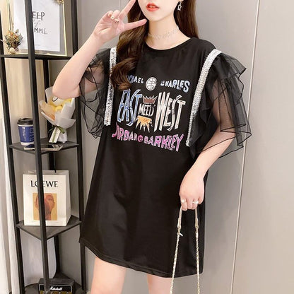 ルーズメッシュ超熱気半袖Tシャツ<F-3040>