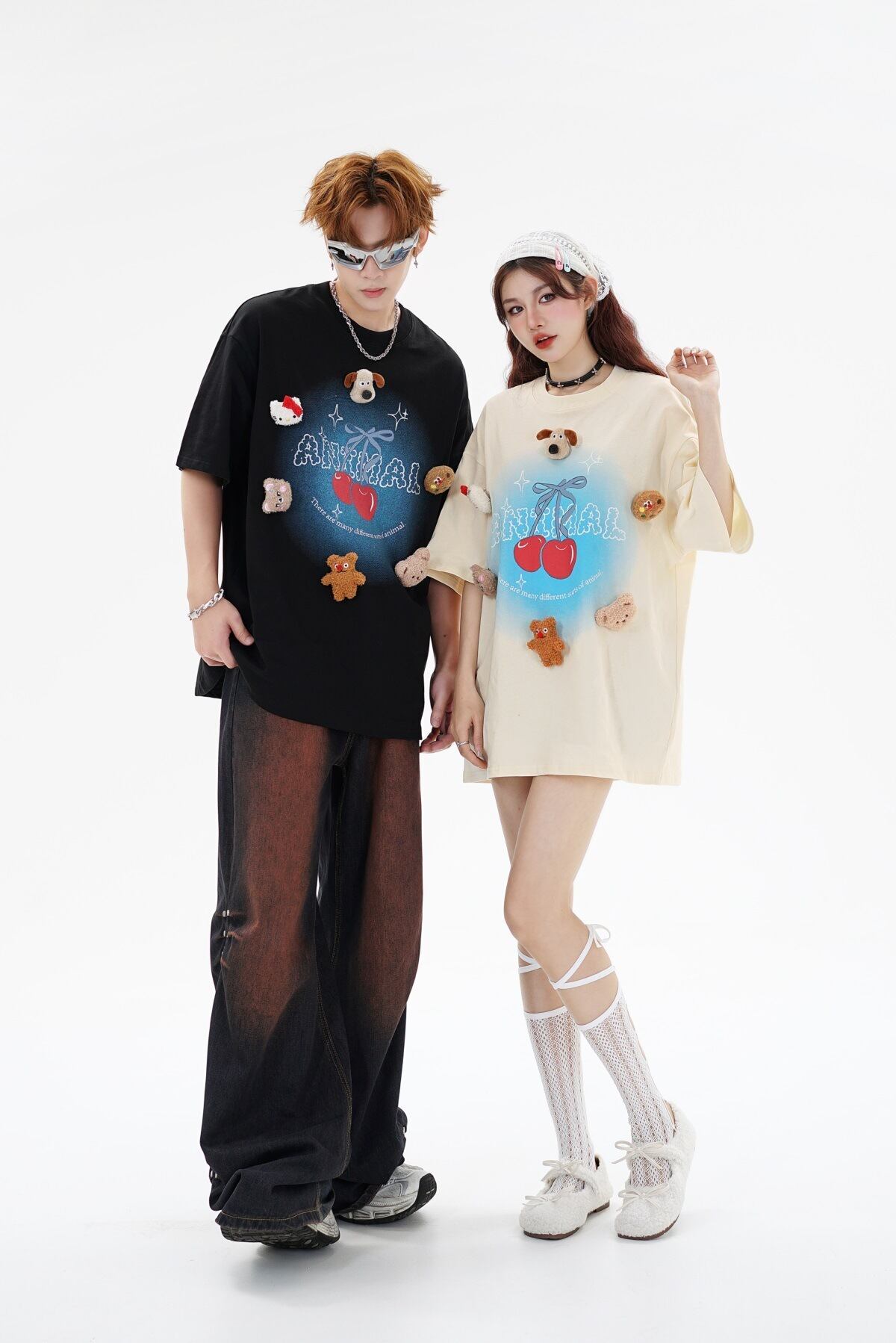 数量限定 ファッション アクティブも綺麗も叶う ゆったり 男女兼用 全3色 半袖Tシャツ＜F-9066＞