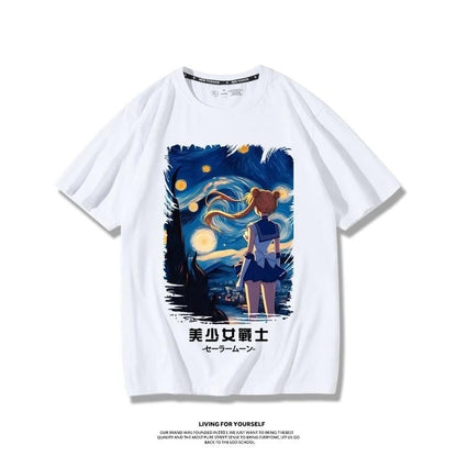 超人気新作  ストーリートカジュアル 半袖 TシャツF-7013