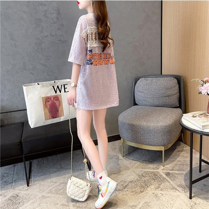 好感度満載   美感いっぱい Tシャツ カットソー＜F-3548＞