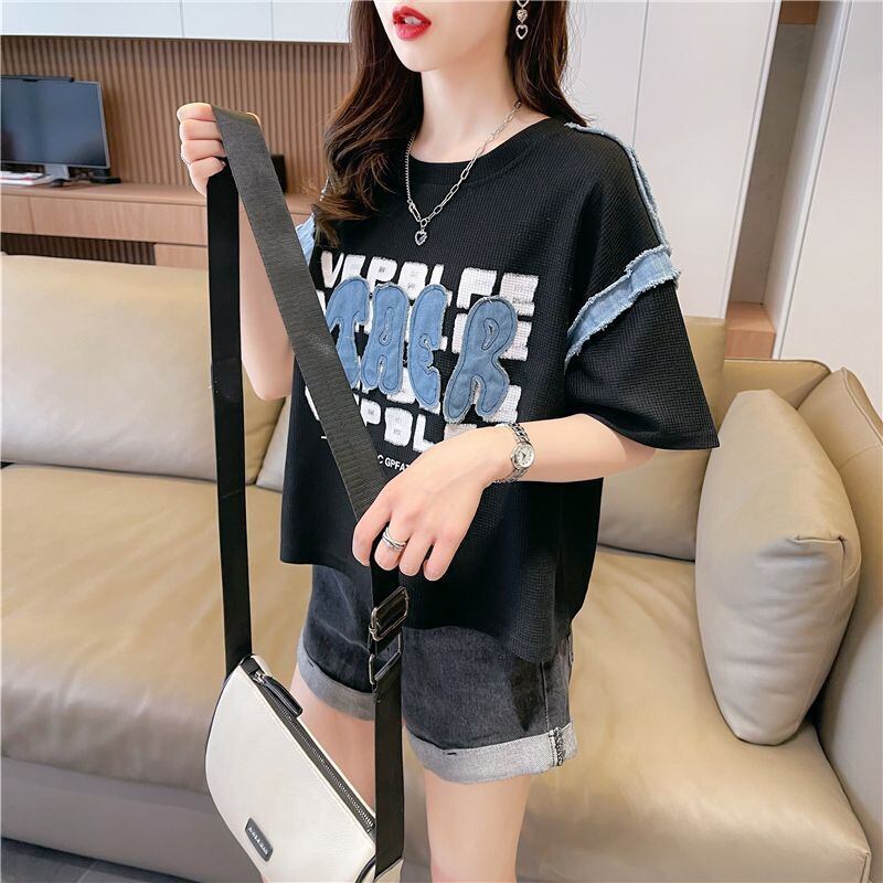 着回し力抜群 早い者勝ち 絶対流行 カジュアル 2色選択 Tシャツ<F-11645>