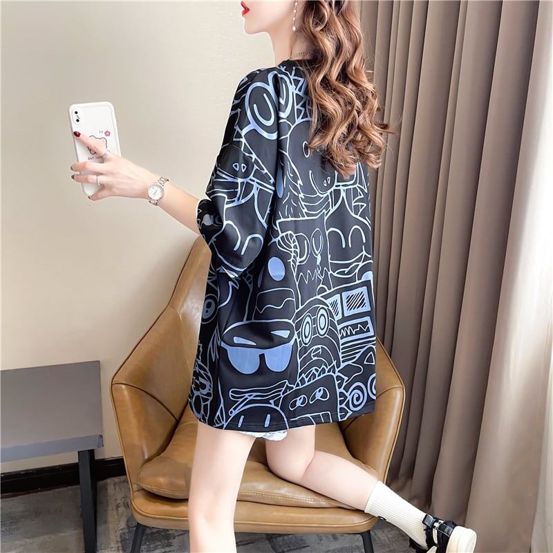 好感度満載   美感いっぱい Tシャツ カットソー＜F-3591＞
