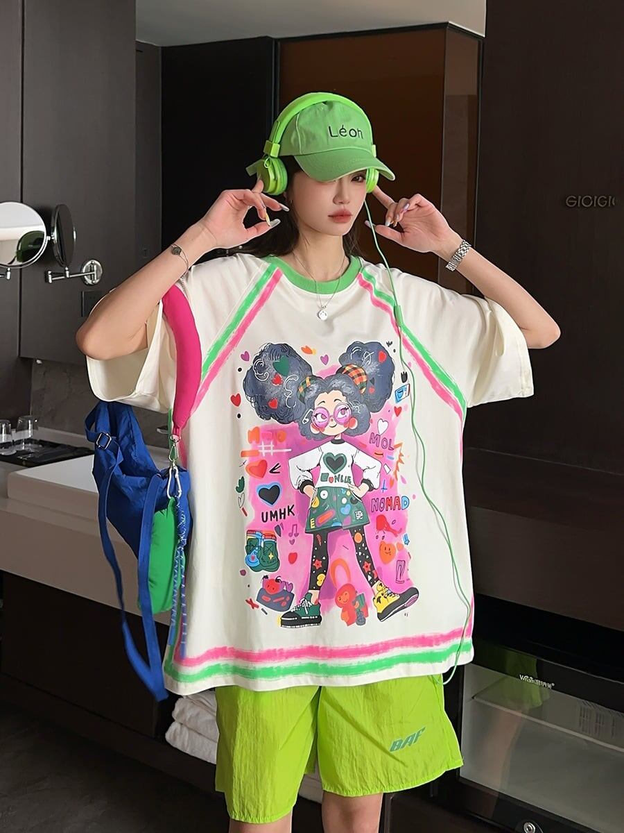 定番シンプル 美人度アップ おすすめ 好感度UP カジュアル 全4色 半袖 Tシャツ ＜F-11126＞