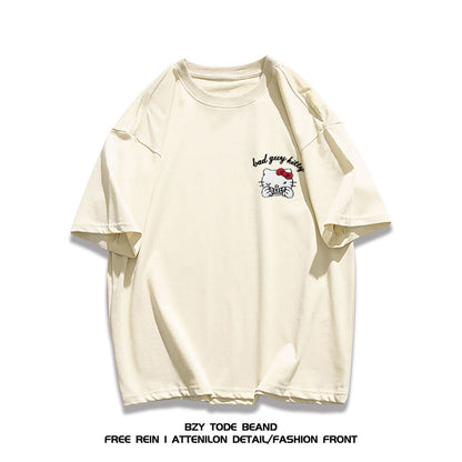 男女兼用 売れ筋 上質 プリント Tシャツ F-13305