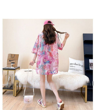 絶対流行 アバンギャルド ファッション Tシャツ<F-6651>