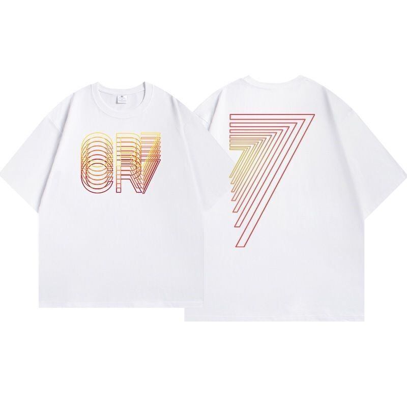 早い者勝ち アバンギャルド 大活躍 プリント 2色 半袖TシャツF-8835