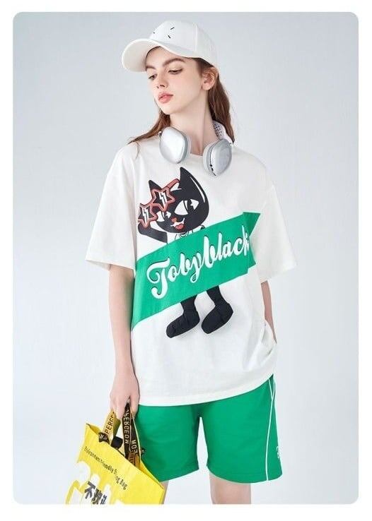 絶対欲しい 絶対流行 今季マストバイ 早い者勝ち カジュアル 2色選択 Tシャツ<F-11658>