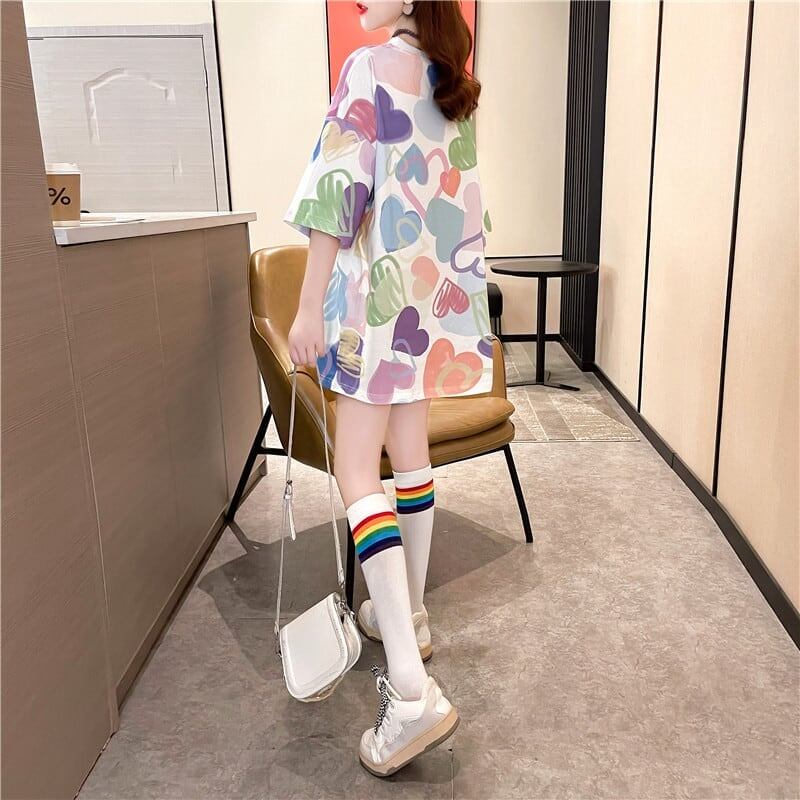 美人度アップ   ファッション カットソー ワンピース＜F-3303＞