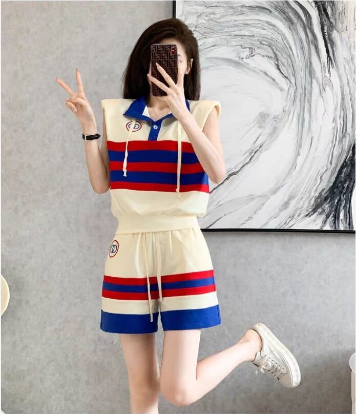 大活躍 シンプル ファッション 上品 ブラウスⅹパンツセット<F-6624>