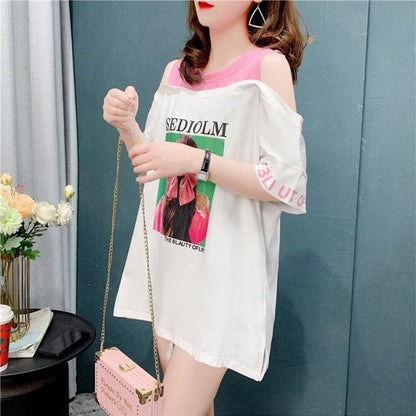 今季大好評   美感いっぱい Tシャツ カットソー＜F-3203＞
