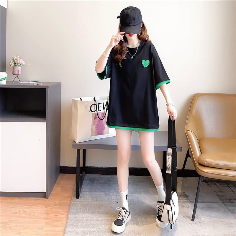 ファッション 3色選択可 シンプル 切り替え Tシャツ カットソー＜F-3070＞