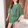 カジュアル   オシャレ度満点 Tシャツ カットソー＜F-3411＞