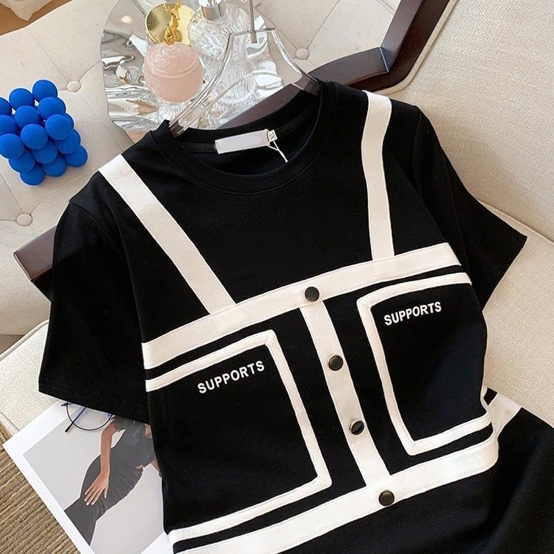 個性的なデザイン   着心地抜群 Tシャツ カットソー＜F-3528＞