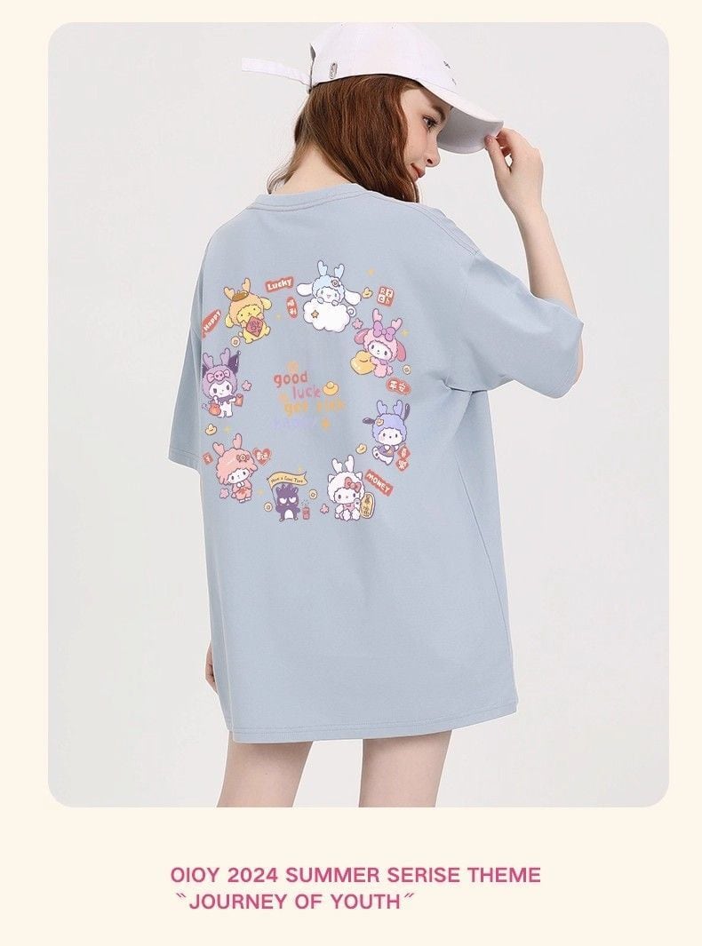 大人可愛い ゆったり カジュアル 大人気 半袖 Tシャツ F-13313