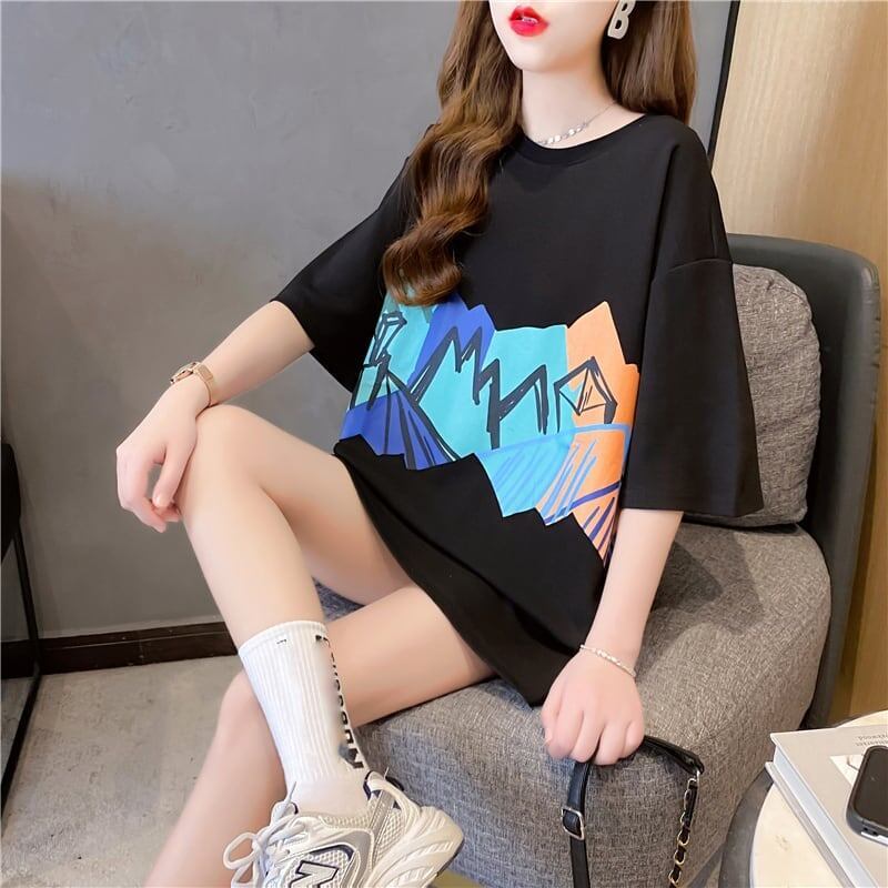 個性的なデザイン   一目惚れ Tシャツ カットソー＜F-3009＞