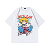 話題沸騰中 目を奪われる 流行新作 カジュアル ゆったり 全2色 半袖Tシャツ＜F-9295＞