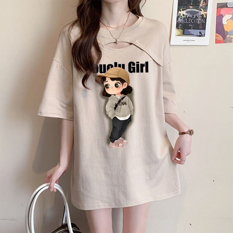 大人可愛い カジュアル キュート 全3色 半袖Tシャツ カットソー ＜F-8602＞