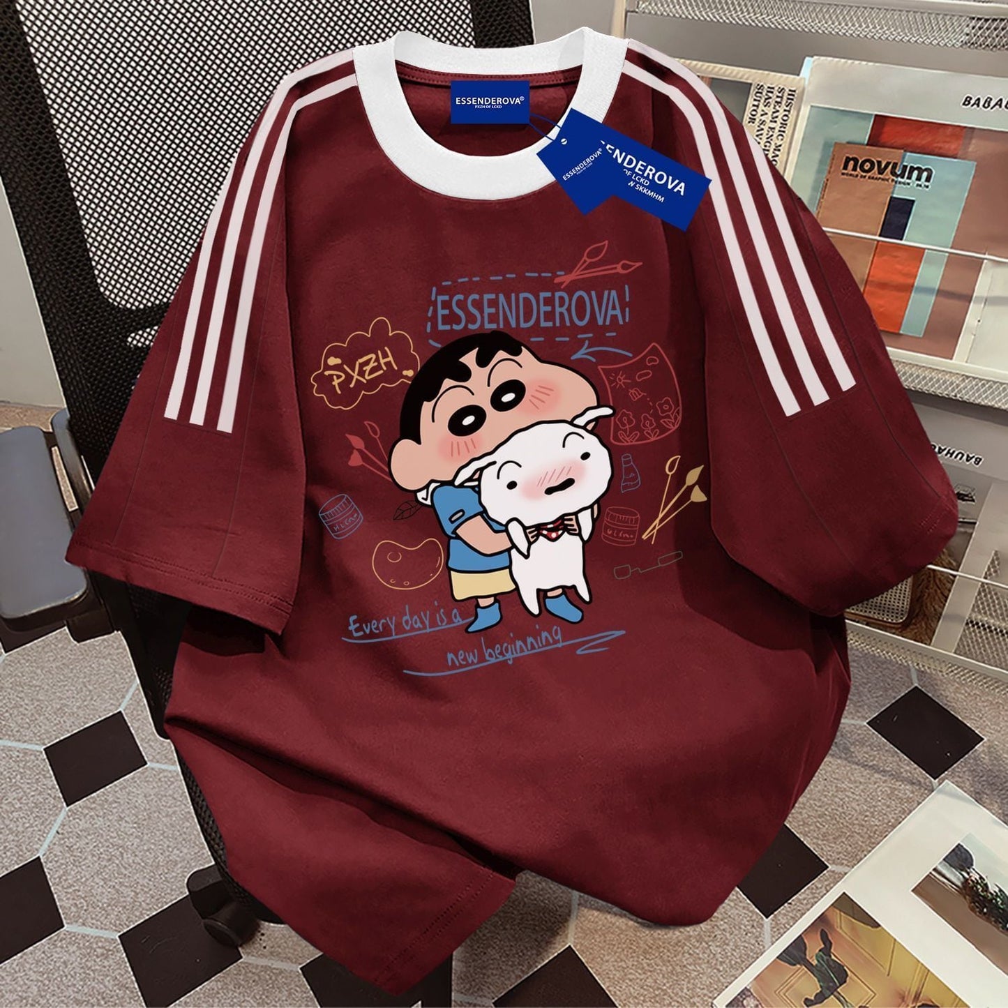 男女兼用 新作 カジュアル 半袖 Tシャツ F-13343