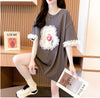 新作 好感度満載 個性的なデザイン ラウンドネック Tシャツ カットソー＜F-8405＞