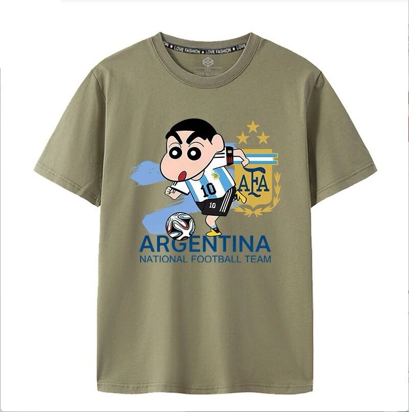 シンプル 男女兼用 着心地良い プリント Tシャツ F-13182