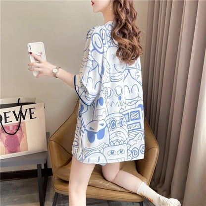 好感度満載   美感いっぱい Tシャツ カットソー＜F-3591＞