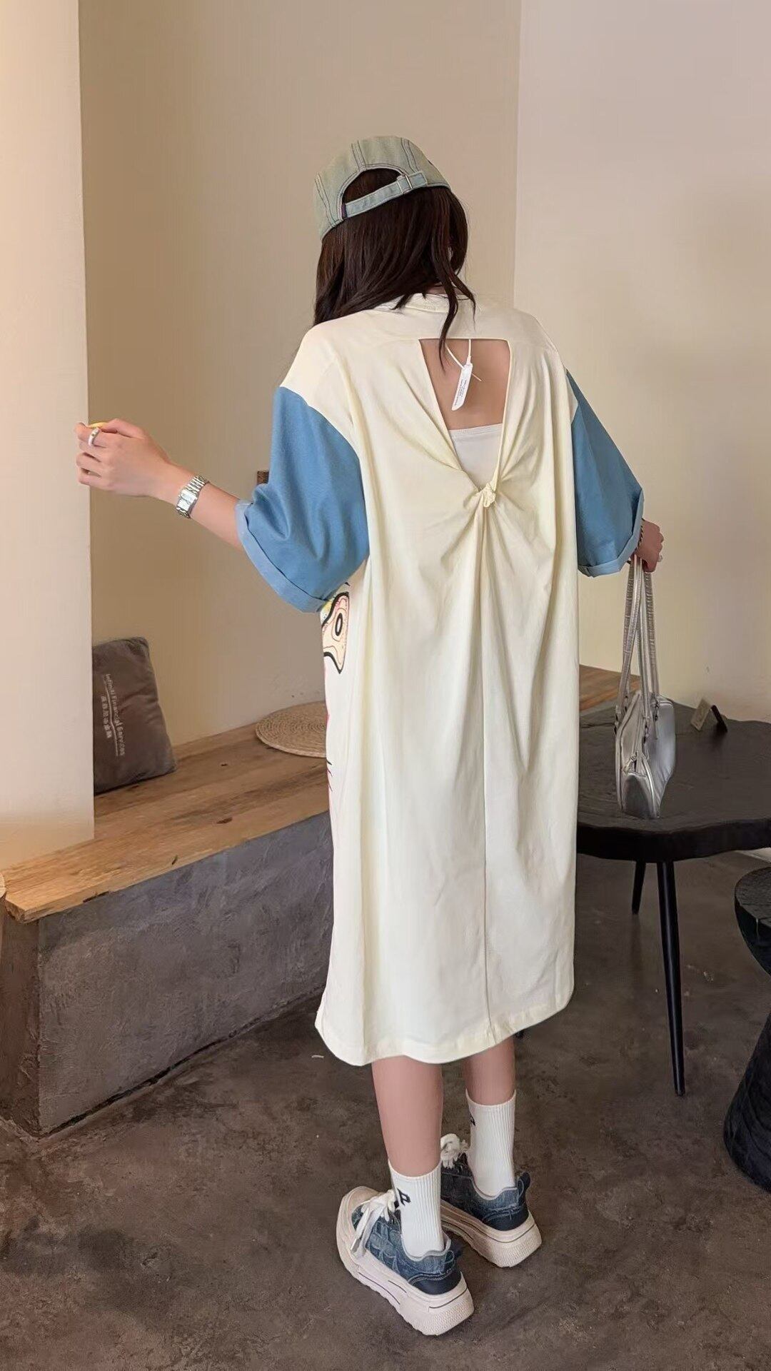 着回し力抜群 好感度UP 海外トレンド カジュアル 全3色 半袖 Tシャツ ＜F-11464＞