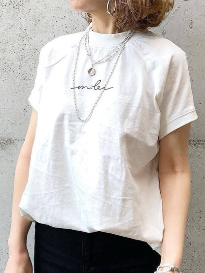 大好評   ファッション 全2色 半袖Tシャツ＜F-8183＞