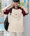 カラーマッチング   ラグランTシャツ ＜F-2972＞