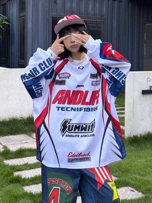 個性的なデザイン トレンドアイテム 3色選択 スウェットF-12949