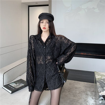 オシャレ度満点   好感度満載 シャツ ブラウス トップス＜F-2776＞
