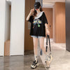 【半額！期間限定！！】オシャレ度満点 キュート 着心地抜群 プリント 全3色 Tシャツ カットソー＜F-8536＞