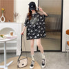 高級ホットドリル半袖Tシャツ<F-3005>